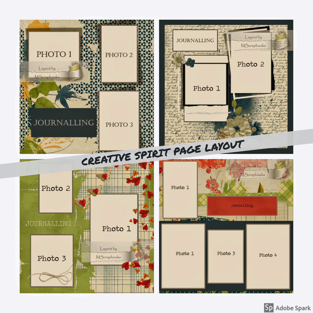 Creative spirits layout page