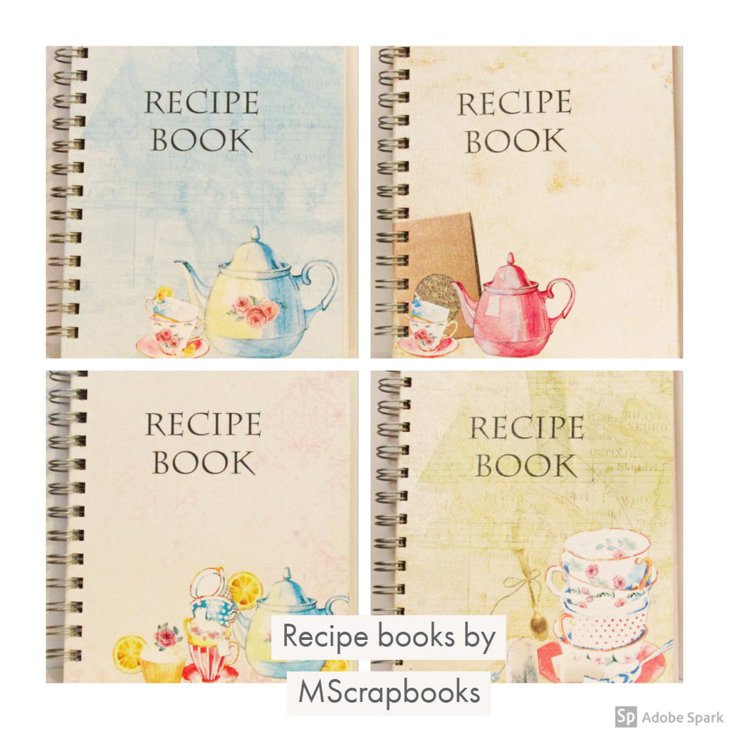 A5 recipe books are back in stock