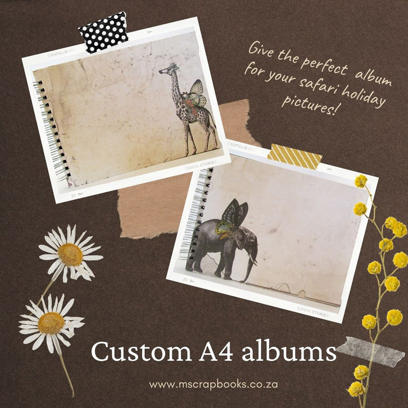 Awesome new custom A4 albums