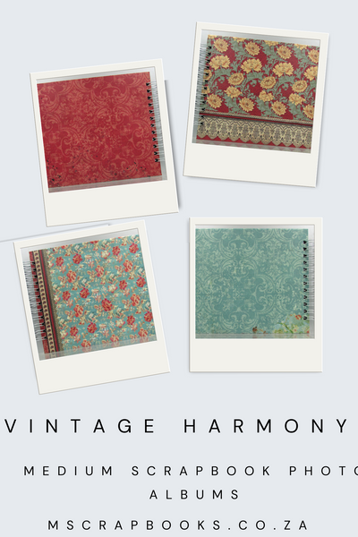 Stamperia Vintage Harmony Medium album - MA176