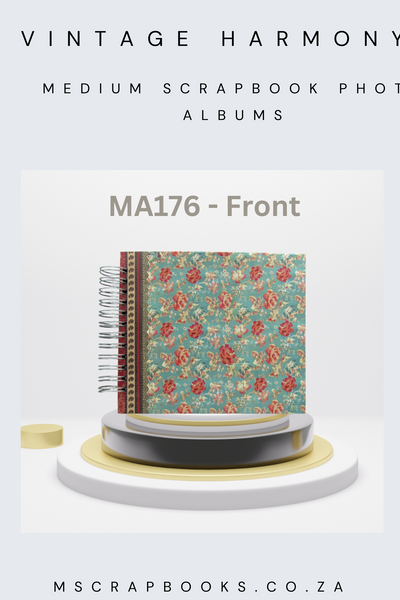 Stamperia Vintage Harmony Medium album - MA176