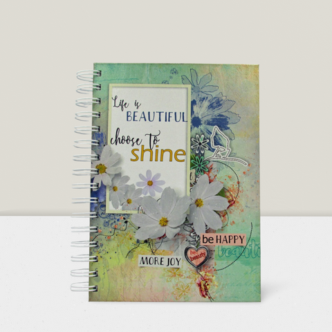 Shine A5 lined Notebook - A5N172L