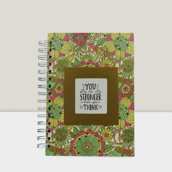 You are stronger than your think - A5 Lined notebook - A5N186L