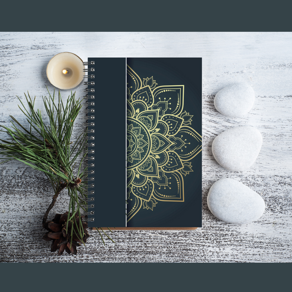 Geometric design - A5 lined notebook - A5N176L