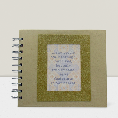 Be gentle with yourself - Small Blank notebook – SN157