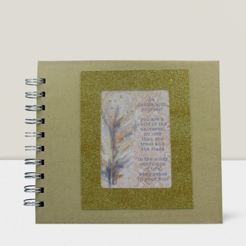 Footprints in our hearts - Small Blank notebook – SN156