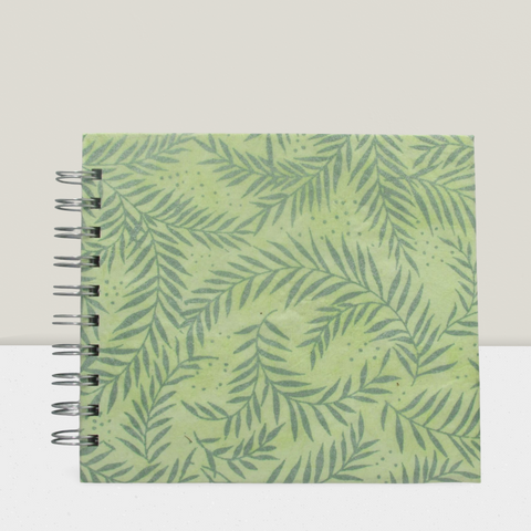 Green leaves - Small Blank notebook - SN170