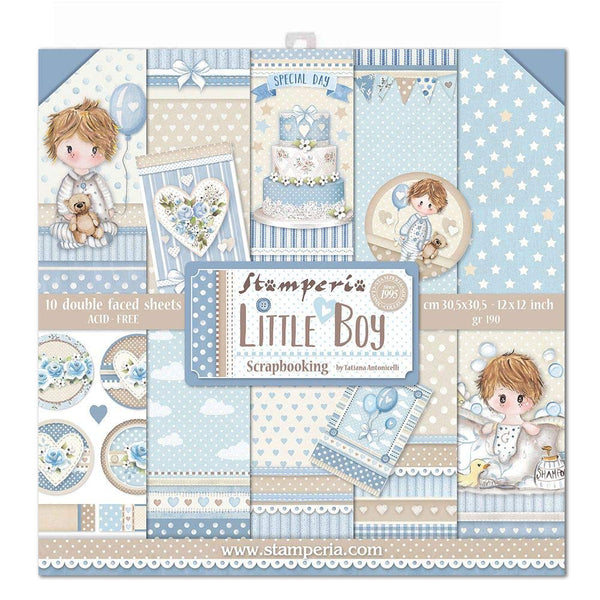 Stamperia Little Boy Medium album - MA173